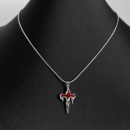 Demon Cross Necklace