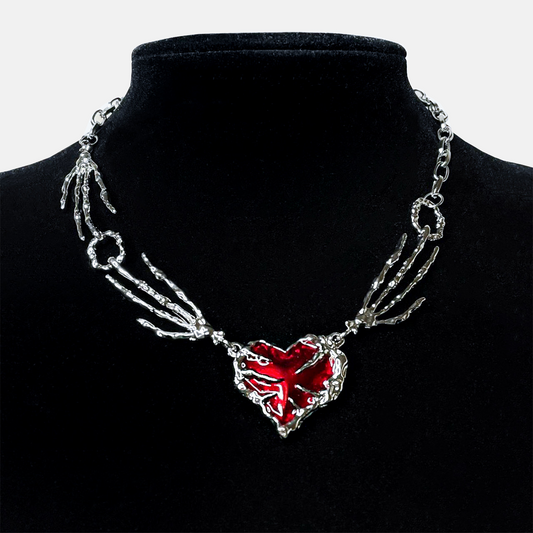 Devil's Heart Pendent Necklace